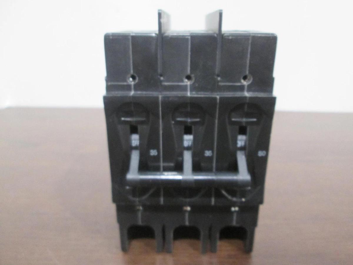 Used Airpax, 219-32678-1, 35/35/50A, Circuit Breaker, 3 Pole, Used