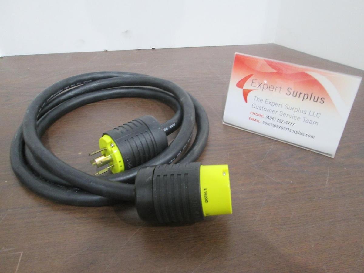 Used Carol Jacketed Cable, 12/4 90C (UL) w/L1620C Connector, Used