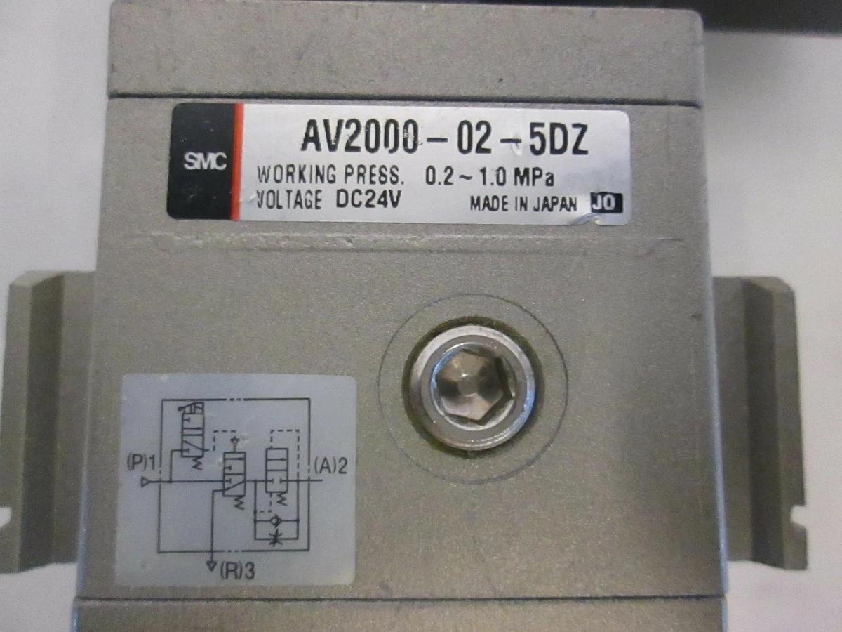 Used SMC, Solenoid Valve, AV2000-02-5DZ, Used