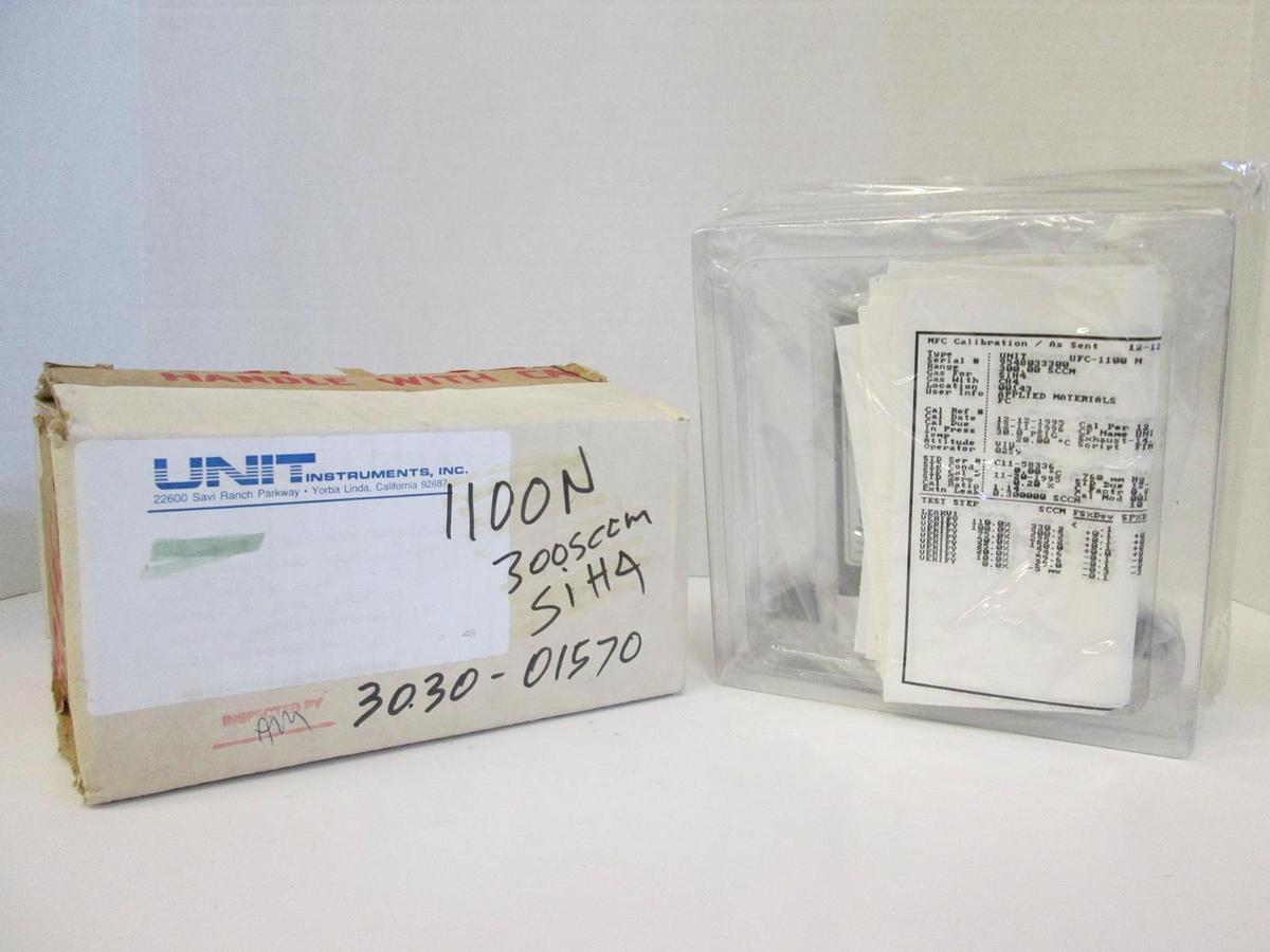 Used Unit UFC-1100N Mass Flow Controller, SIH4, 300 SCCM