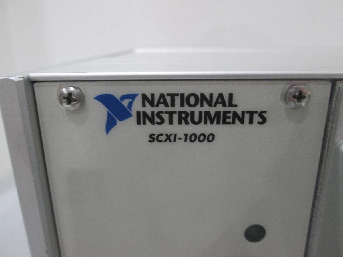 Used National Instruments, SCXI-1000 Chassis w/SCXI-1321 and SCXI-1121, Used