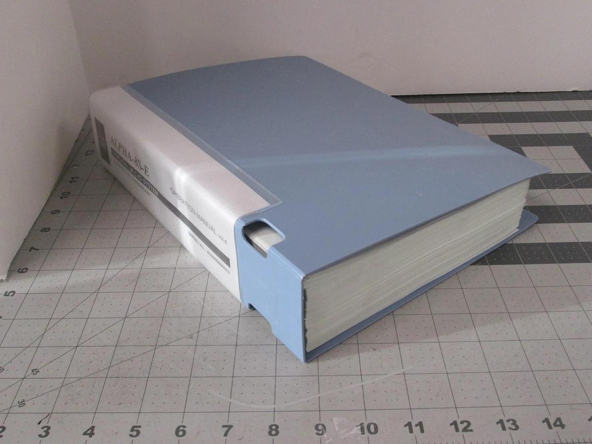 Used TEL Tokyo, ALPHA-8S, Operation Manual VOL. 4, Used
