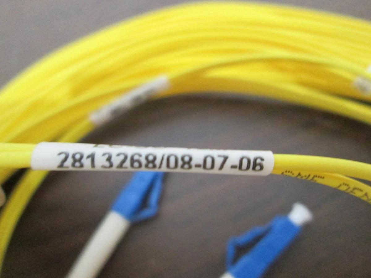 Used FiberWave Corp., LC-SC SM DUP 12 Meter, Fiber Optic Cable, Used