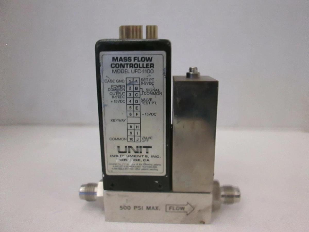 Used Unit UFC-1100, Mass Flow Controller, 1 SLM, HCL, Used