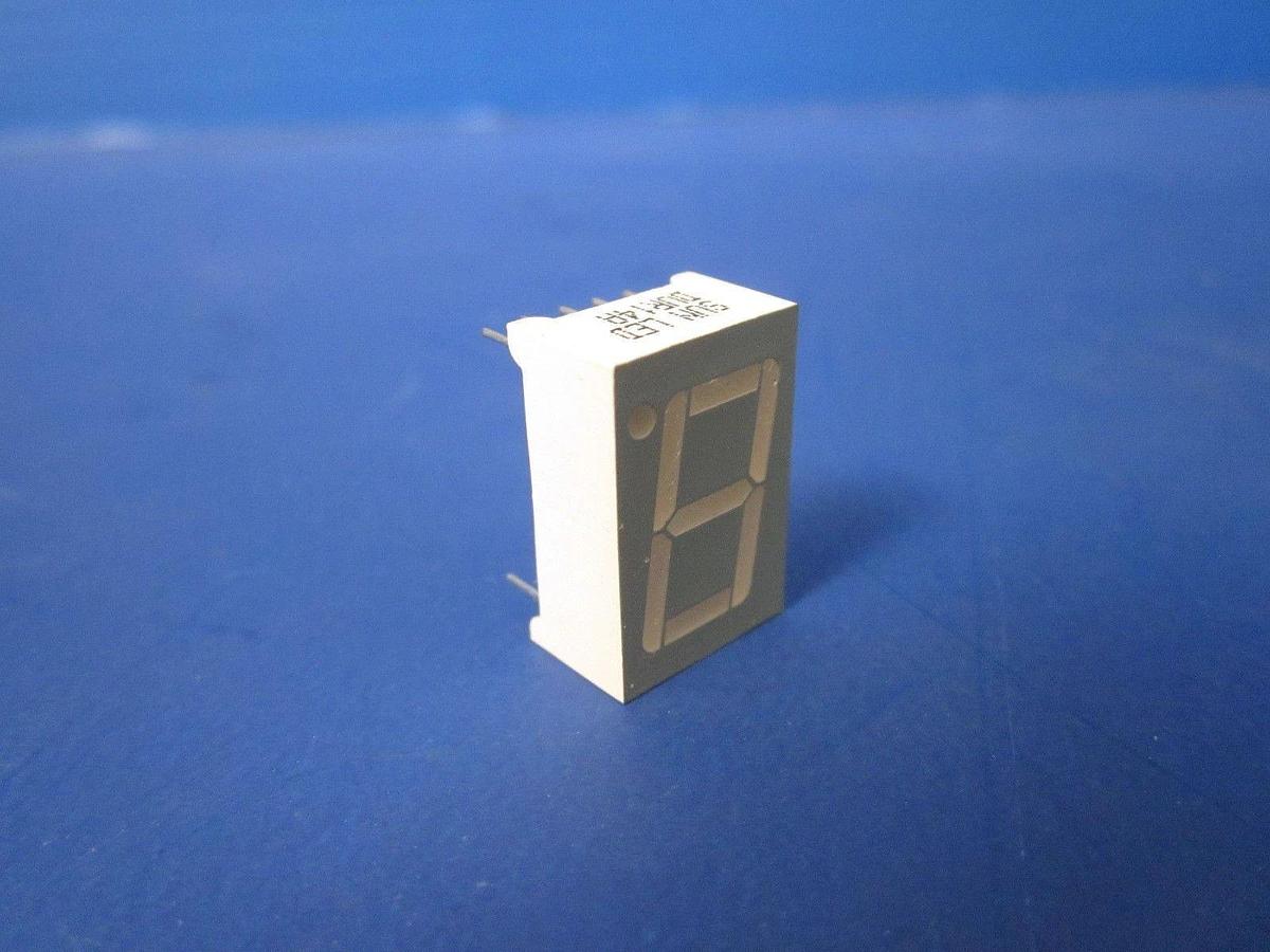SunLed DUR14A Single Digit Numeric Display, 14.2mm/0.56 Character, Lot of 40