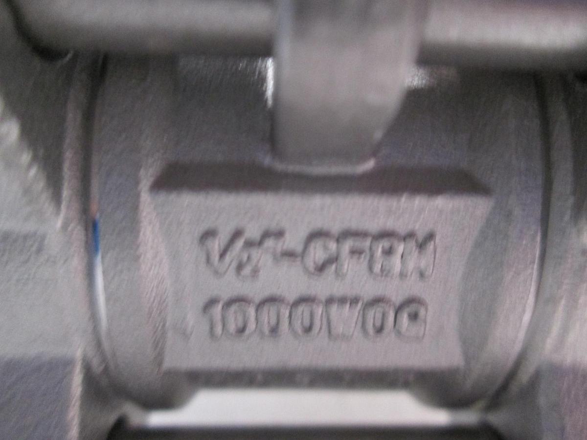 Dixon, 1/2"-CF8M, 1000 WOG, Gate Valve, New