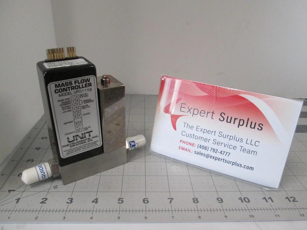 Used Unit, UFC-1100, N2, 500 SCCM,Mass Flow Controller, Used