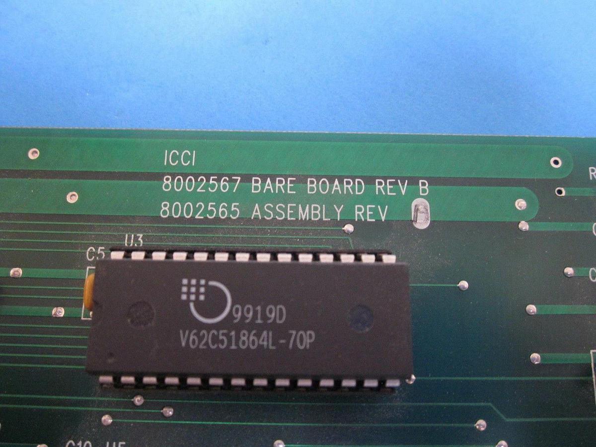 ICCI 8002567 Bare Board Rev B, 8002565 Assembly Rev D