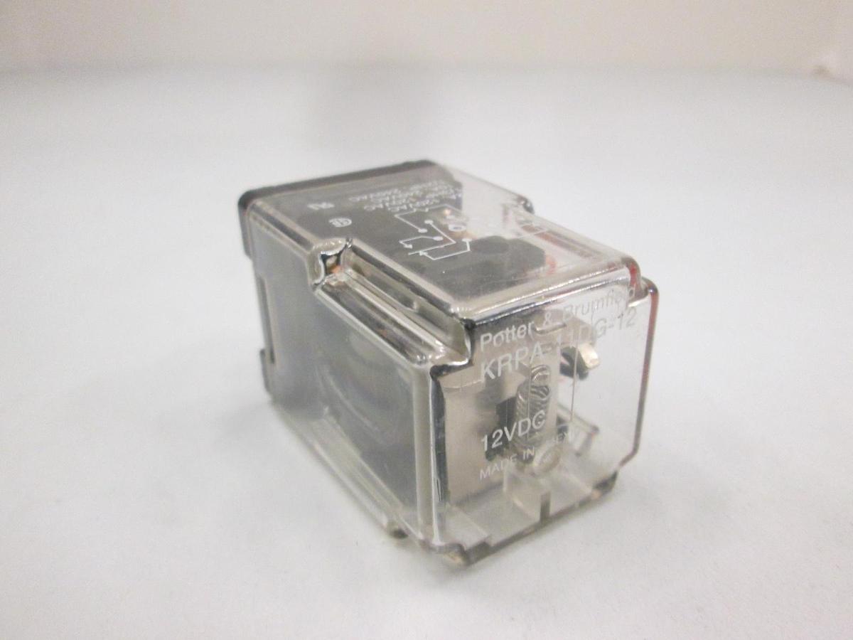 Used Potter & Brumfield, KRPA-11DG-12, 12VDC Relay, Used