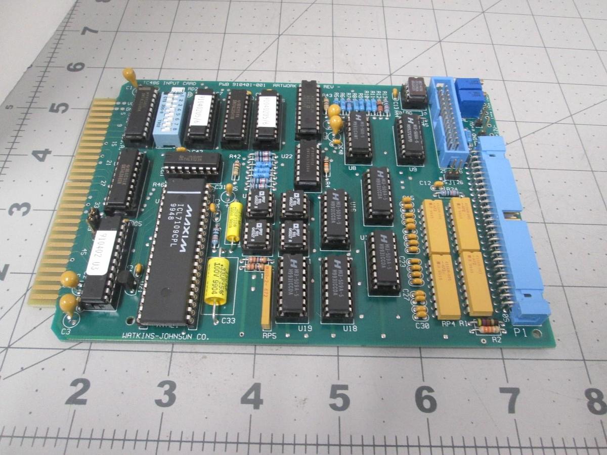 Watkins Johnson, 910402-001, TC 486-APL Input PCB Assy, New