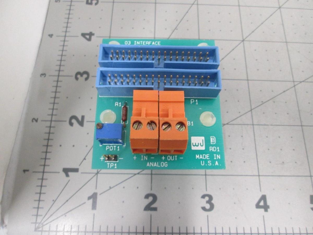 Watkins Johnson, 906106-001, 03 Interface PCB Assy, New