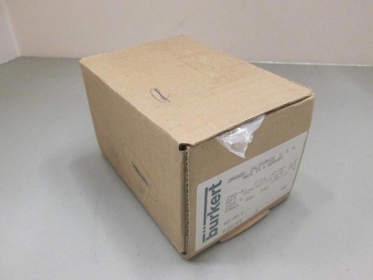 Burkert, 290-A-7/16, 230 PSI, Pneumatic Diaphragm Valve, New