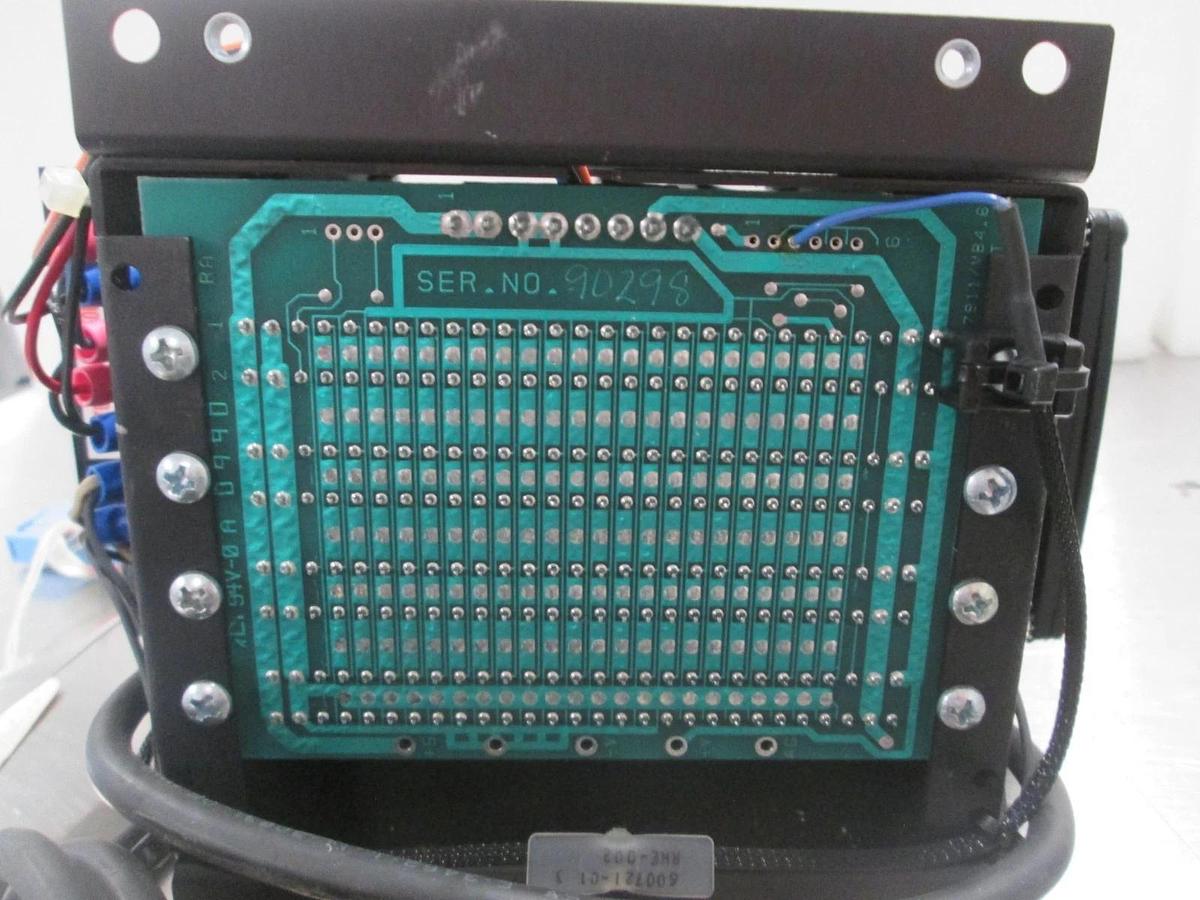 Used Matrix Corporation, MB4.6AS1P, Module Base w/ 3 PCB's and Ribbon Cable, Used