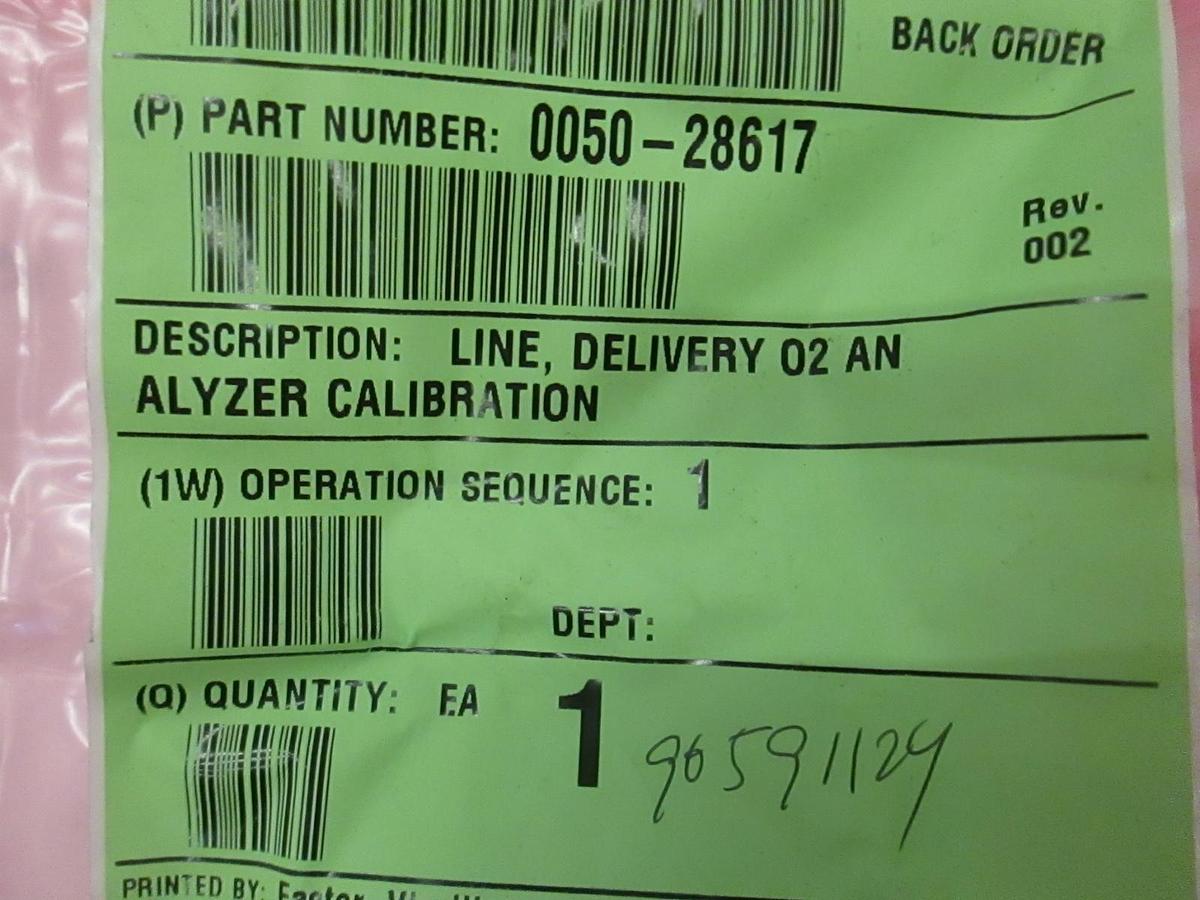 Used AMAT, Line, Delivery O2 Analyzer Calibration, 0050-28617, Used
