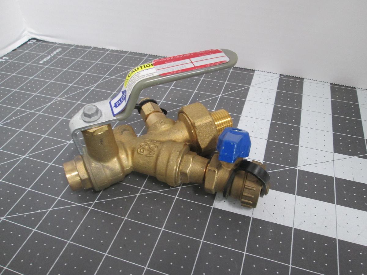 Used Griswold Controls CPP2QSQSOLHO Hydronic Balancing Coil Piping Valve 1.1 CV