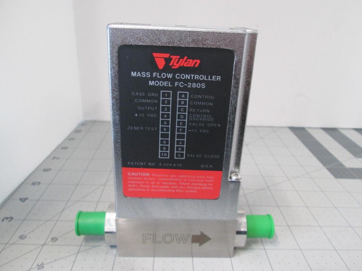 Tylan, FC-280SAV, O2, 1 SLPM, Mass Flow Controller, New