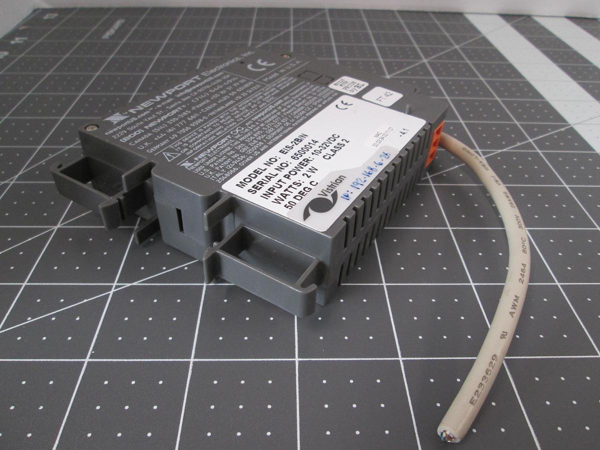 Used Newport, EIS-2B/N, Vistron Micro Server Module 10-32VDC 2W Industrial