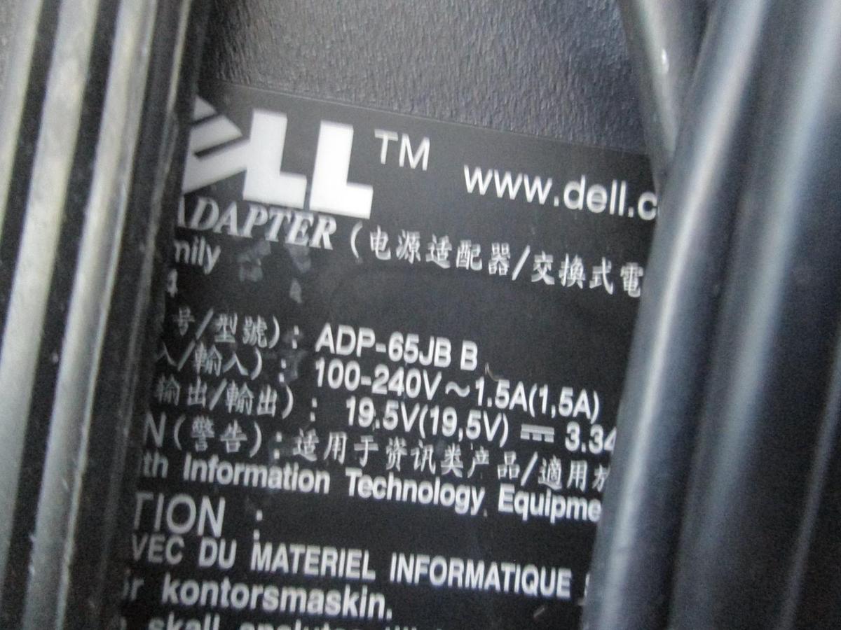 Used Dell, ADP-65JB B, AC Adapter, 100-240V, Used