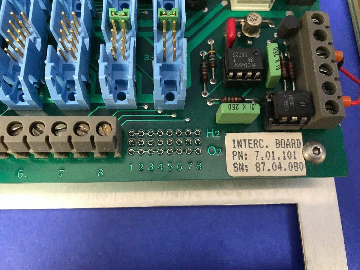 Used Tempress 5 22 127 Gas Panel Interconn. Board, 7.01.101, PCB, Used