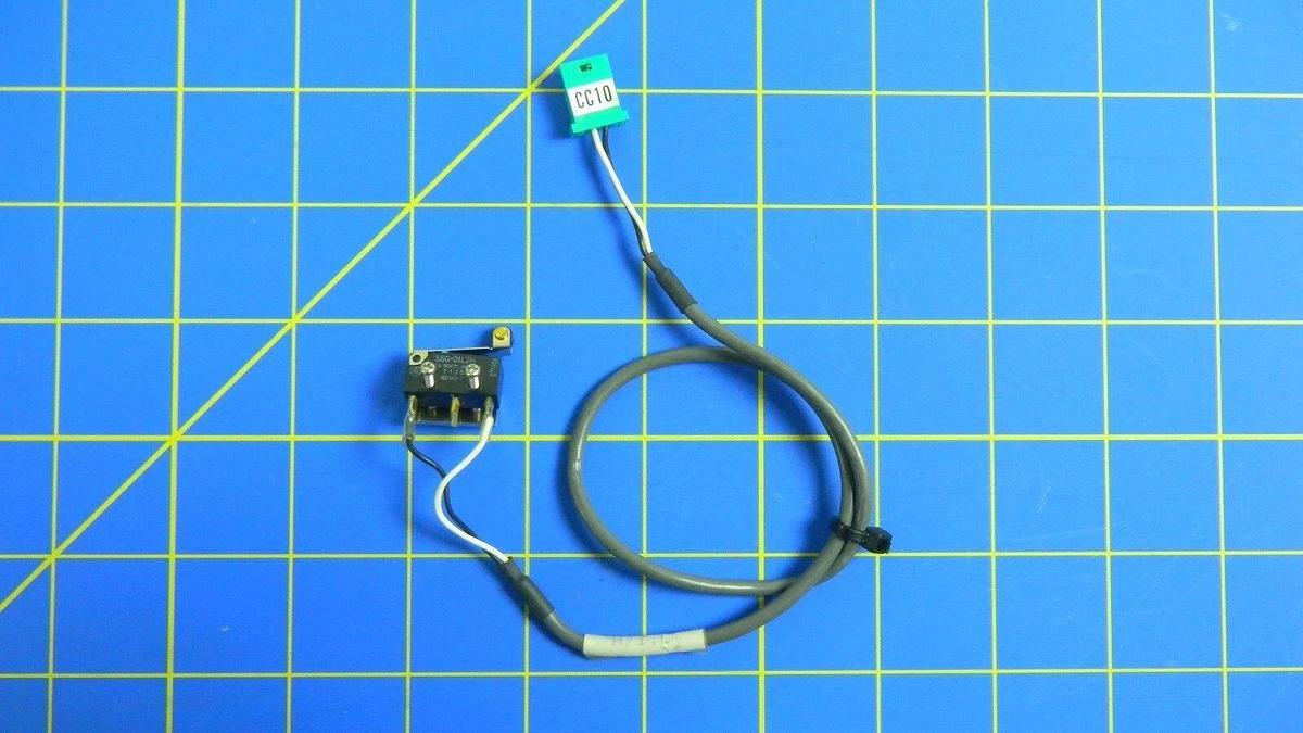 Used Tokyo Electron Limited, Alpha 8s, Omron SSG-01L2H Micro Switch, 0.1A, 30V, Used