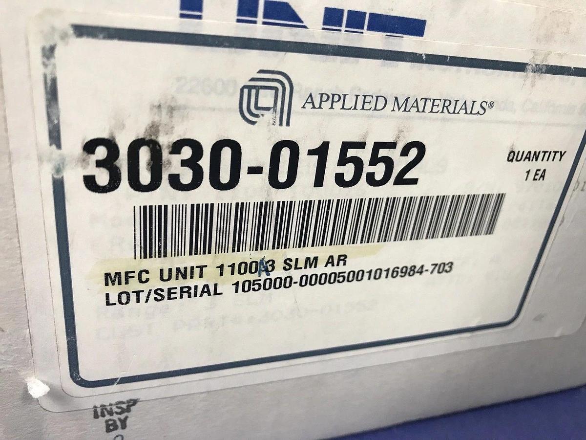 Used Unit UFC-1100A Mass Flow Controller, AR, 3 SLM, Refurbished