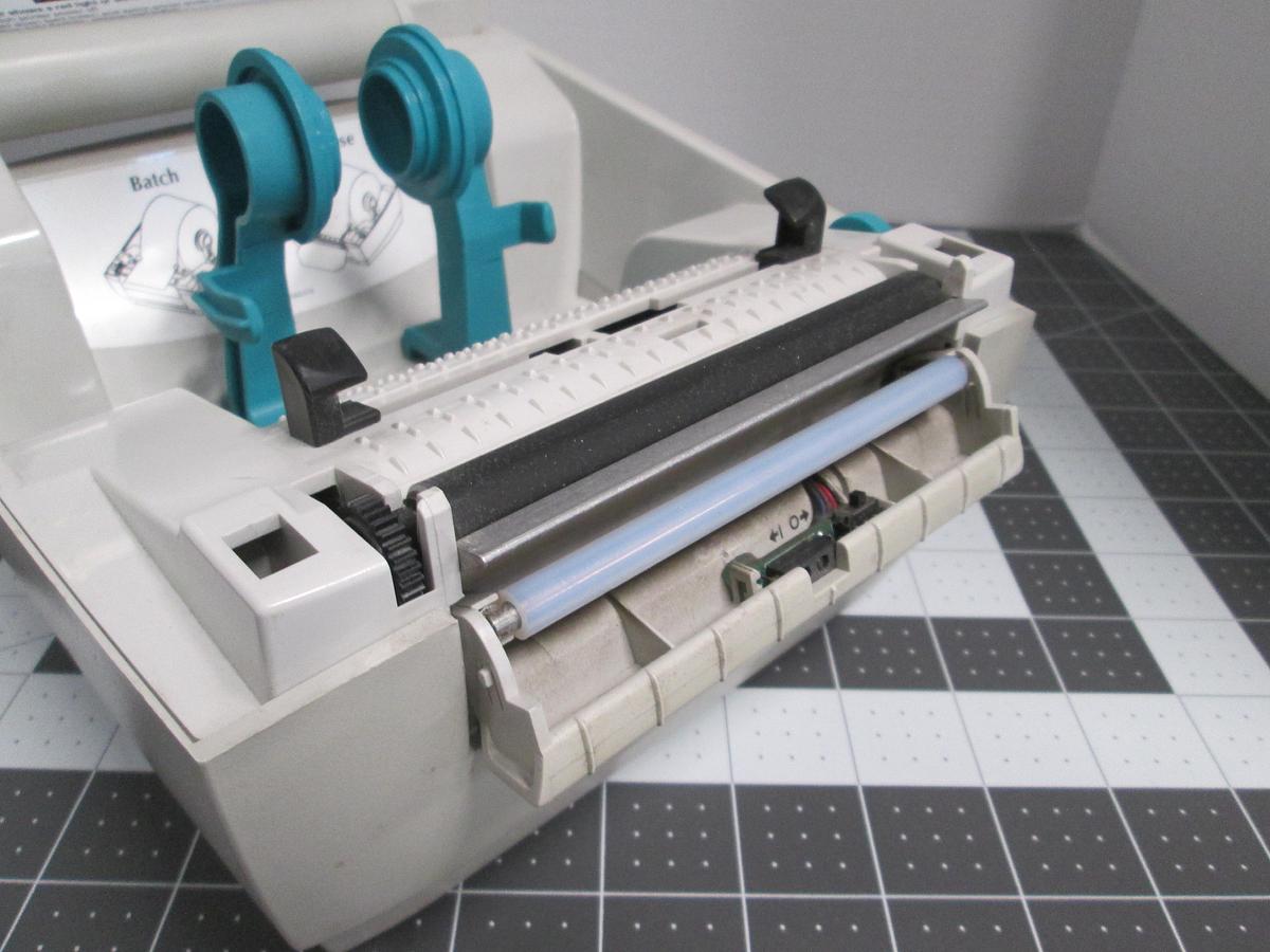 Used Zebra, LP2844, UPS Thermal Shipping Label Printer, Works No Power Cord