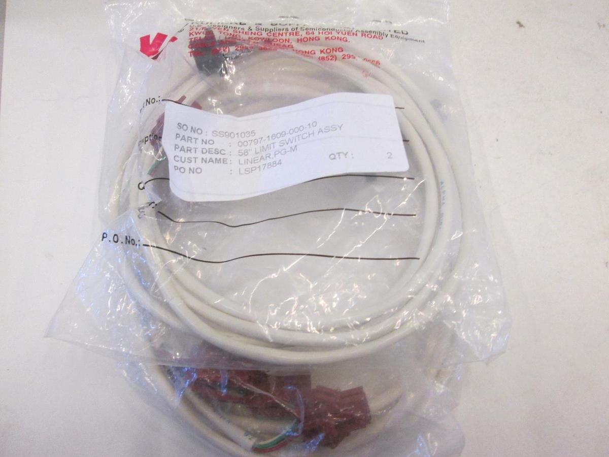 58" Limit Switch Assy, 00797-1609-000-10 New, Lot of 2