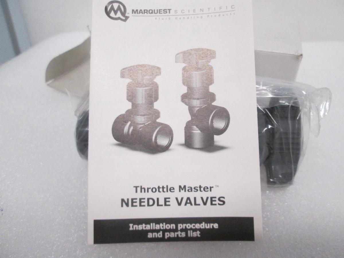 Marquest Scientific, NA-250-PVC, Throttle Master Needle Valve, New