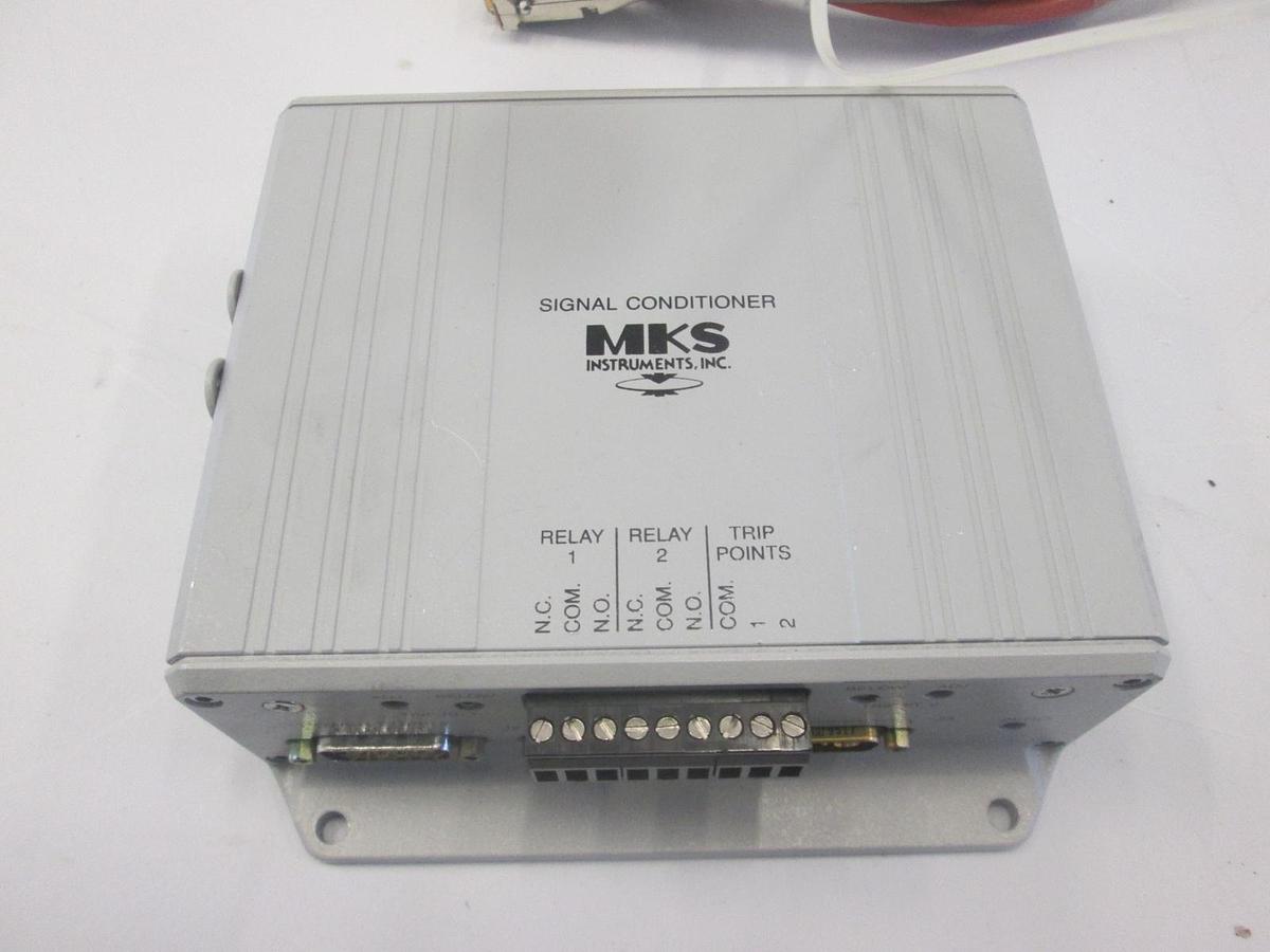 Used MKS Model 621B02TBFHB Remote Transducer & Signal Conditioner Kit, Used