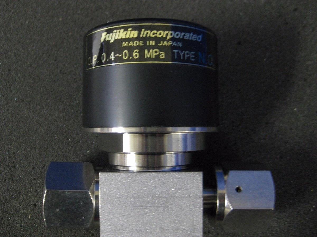Fujikin FP-ND-71-9.52-2 NEW MEGA-ONE LA Low Press NO Diaphragm Valve, NEW