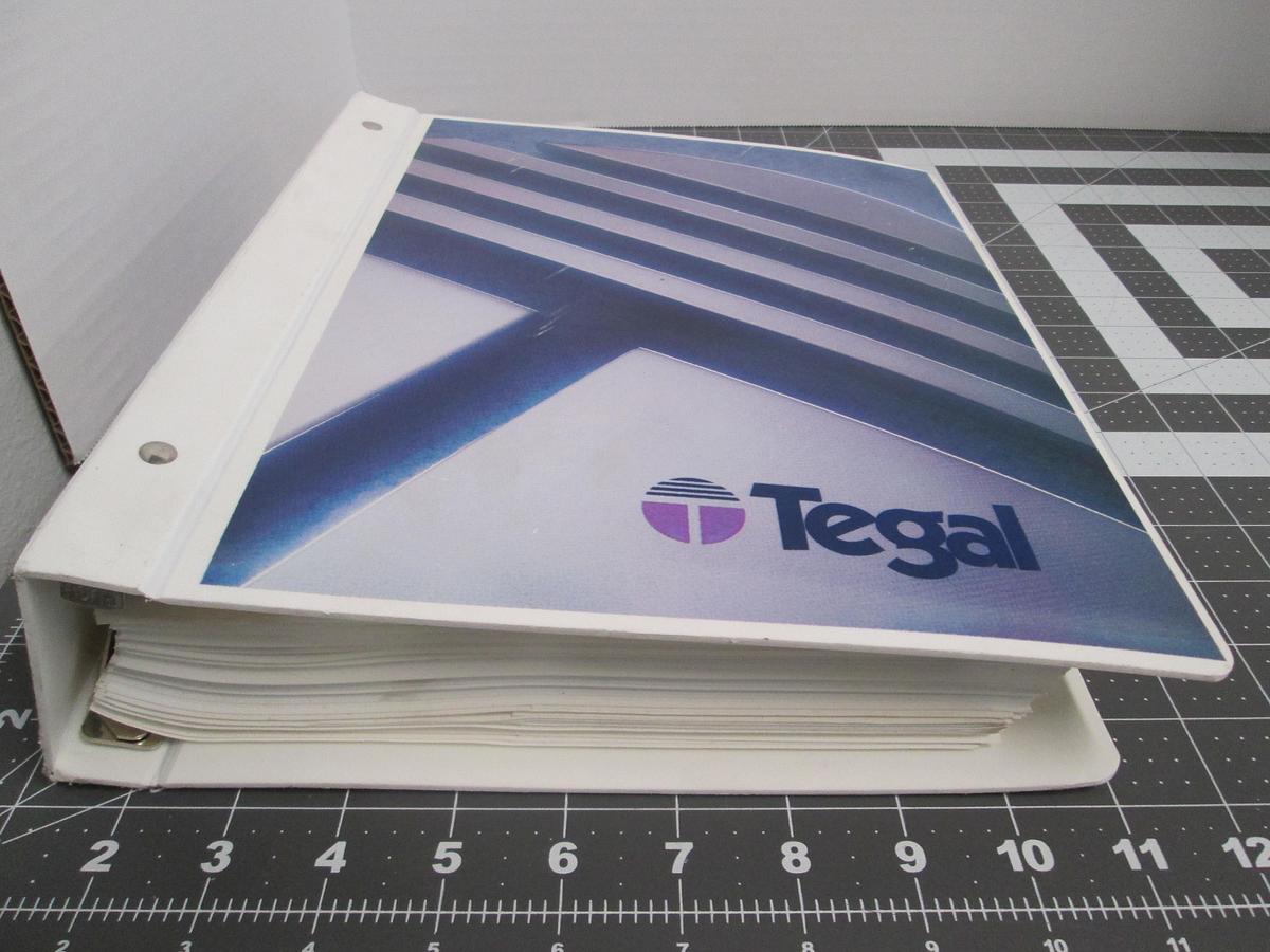 Used TEGAL, 901e Plasma Production Etcher Manual, 88-091-400 REV.A