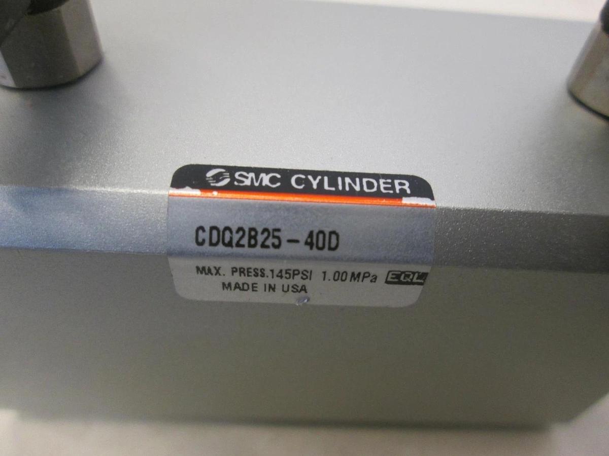 Used SMC, Air Slide Cylinder, CDQ2B25-40D, Used