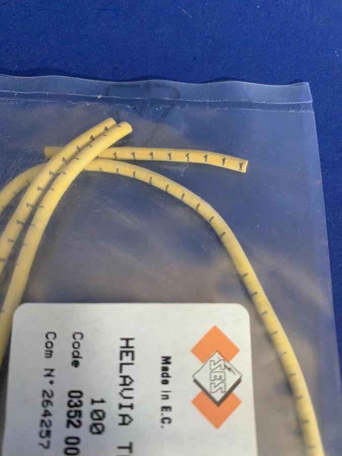 SES Helavia Twin HT-0 Polychloroprene Marker (#1), Lot of 400 New