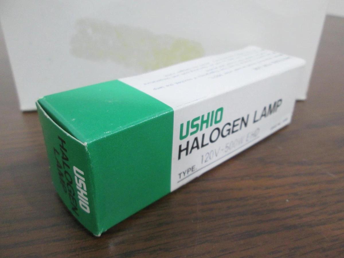 Ushio, 120V-500W EHD, Halogen Lamp, New, Lot of 10