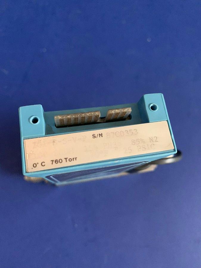 Used Porter Mass Flow Controller 201-SSVP, 100 SCCM, 15% PH3/85% N2, Used