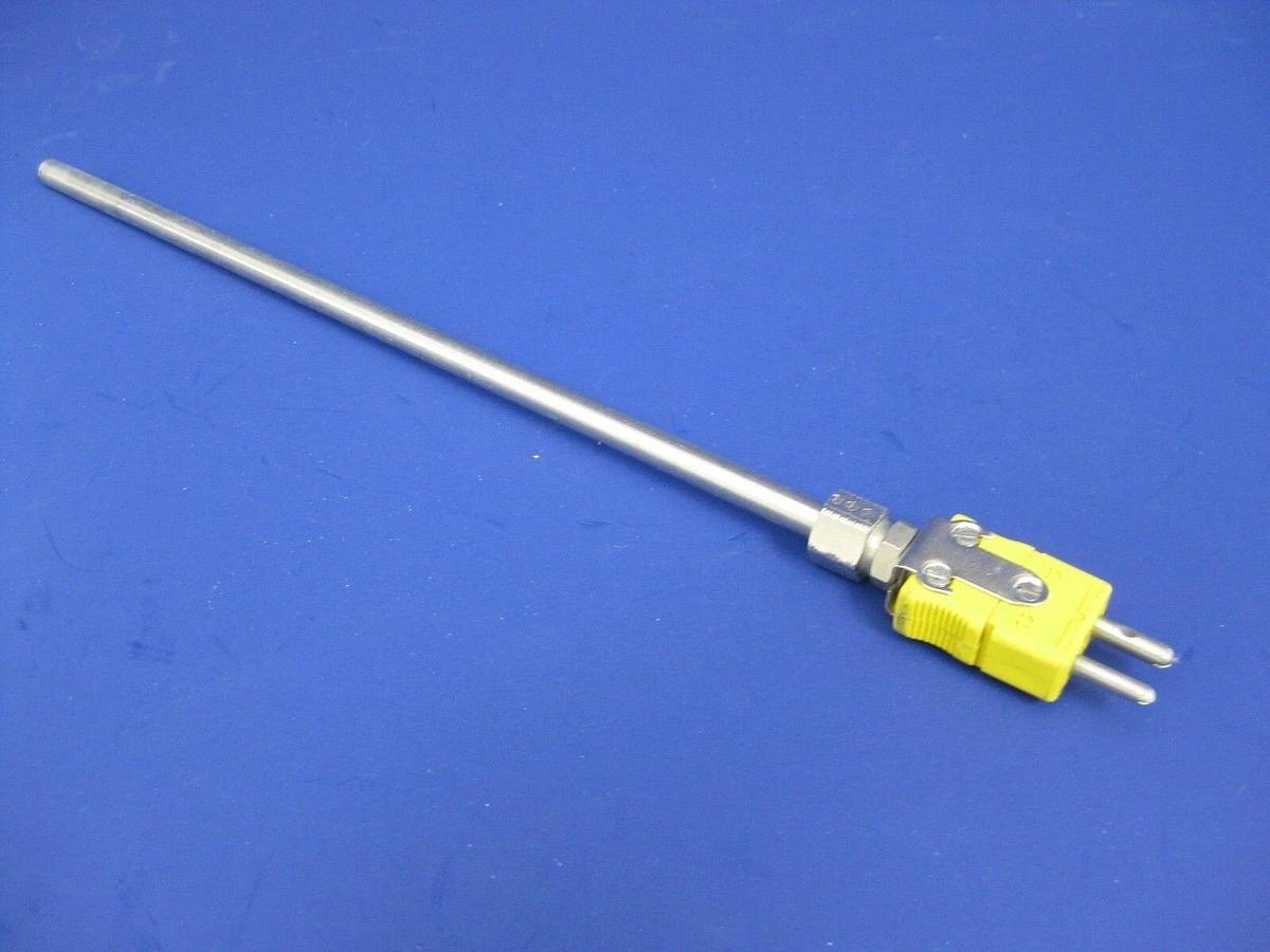 Used MARCHI Thermocouple MAT91R14GK9B with 10" Probe, Watkins Johnson, Used