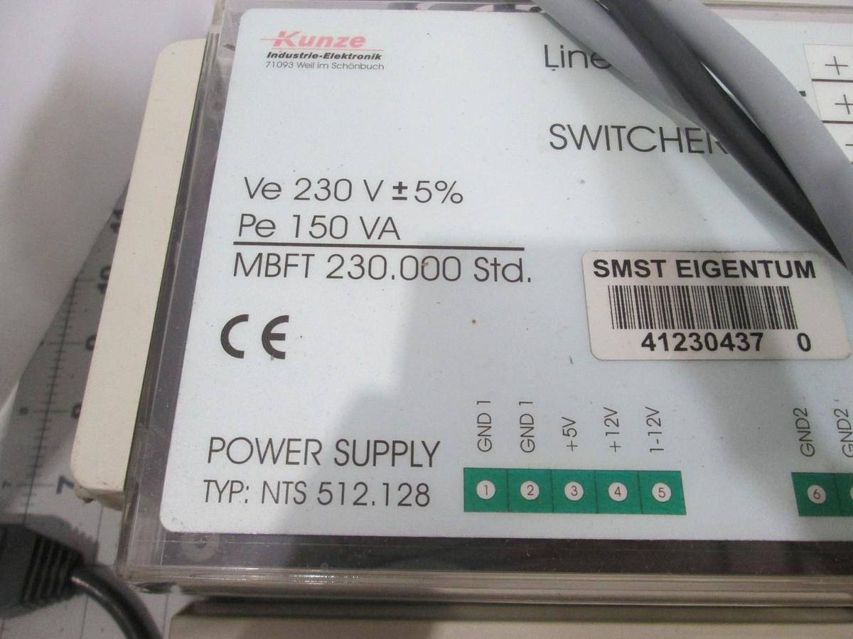 Used Kunze, NTS 512.128, Power Supply, Used