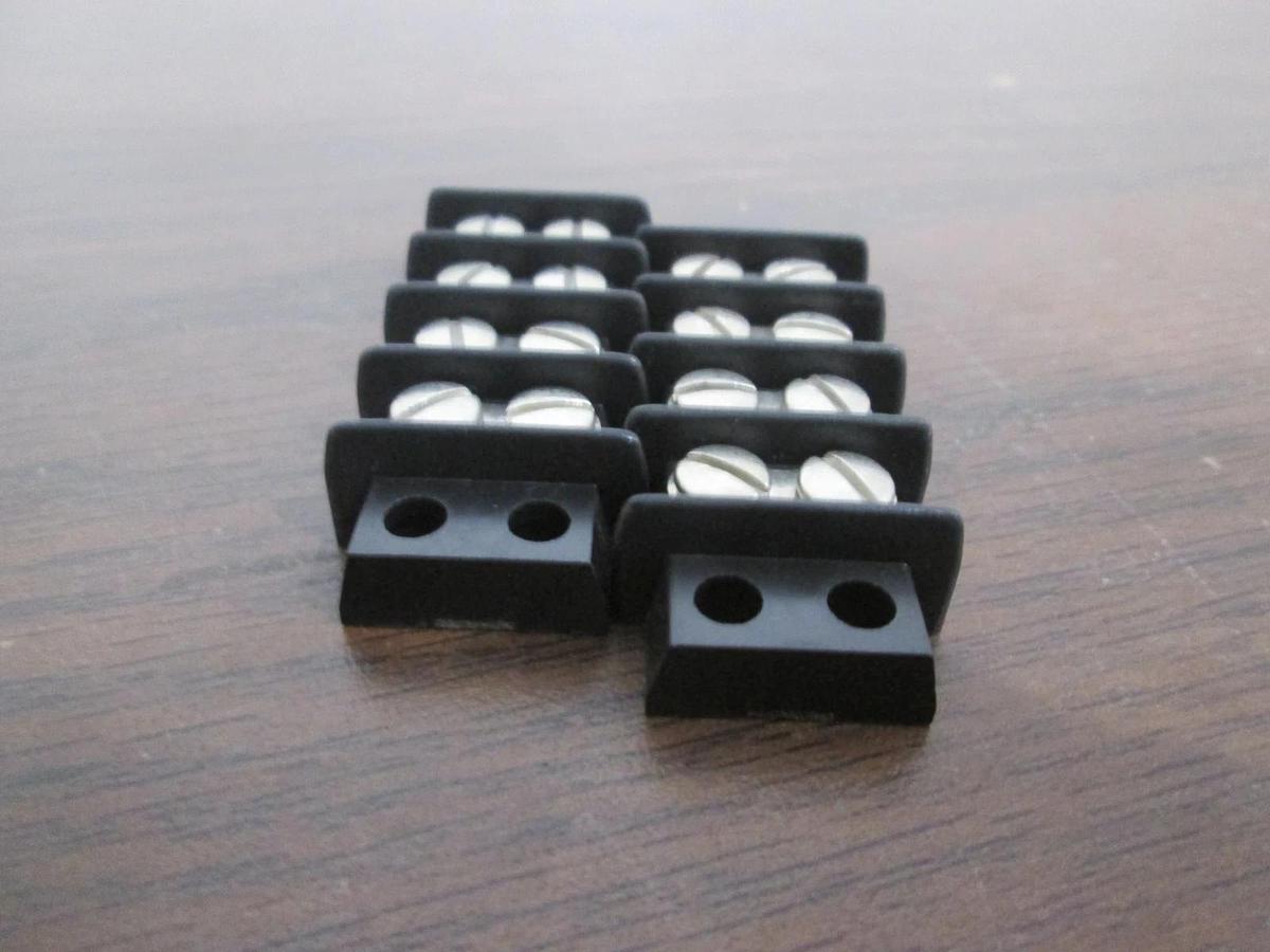 Used Cinch, 4 Position Terminal Block, Used, Lot of 2