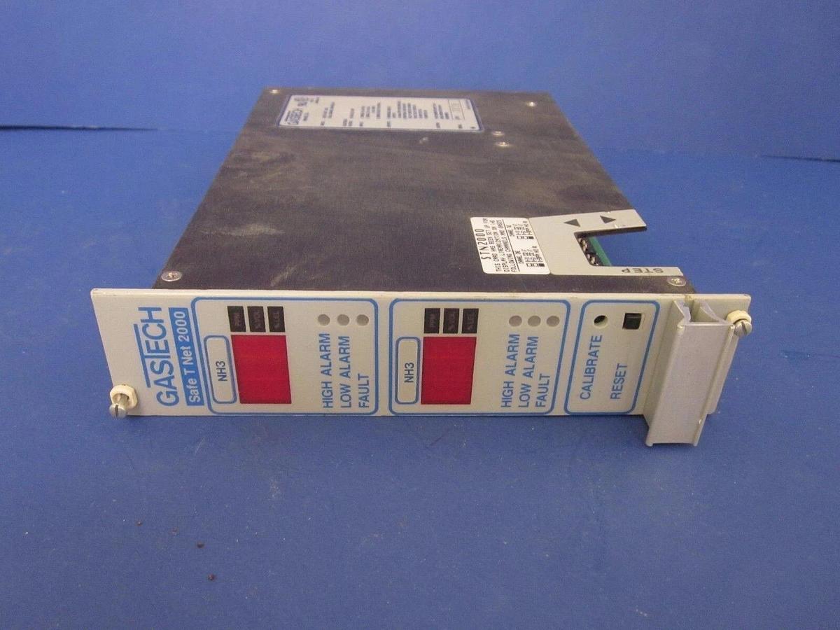 Used GasTech Safe-T-Net 2000 Dual Channel Controller Module, Used
