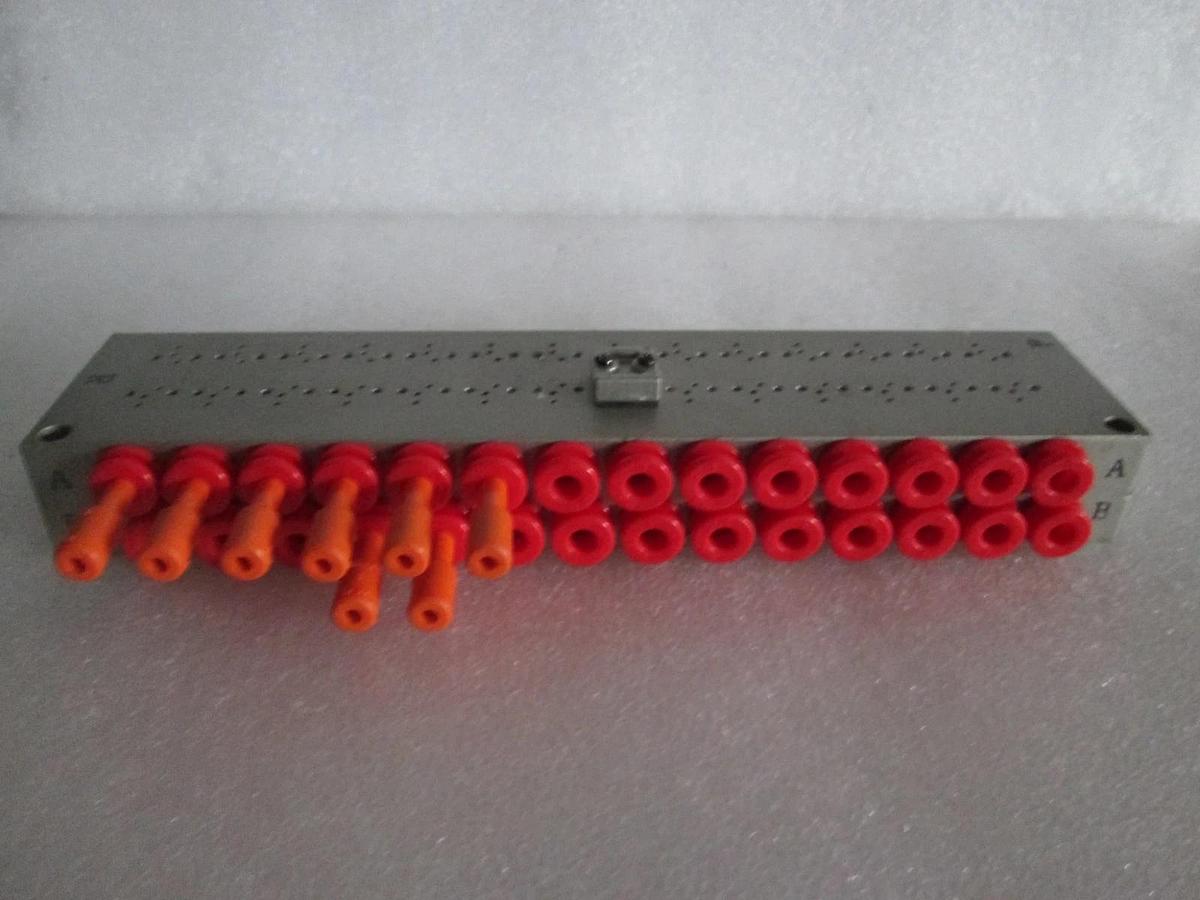Used SMC, Serial Number 1074, 28 Positional Manifold Block, Used