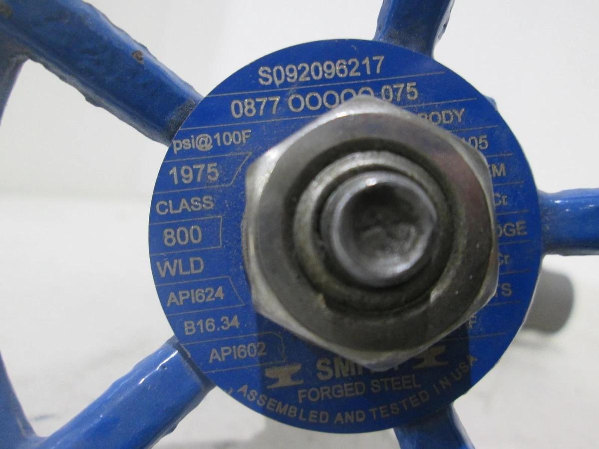 Used Bonney Forge, A105NLC, Gate Valve, Gate 3/4"-800, Used