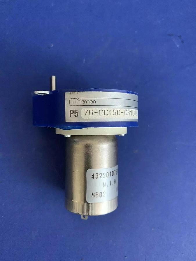 Mclennan Servo Supplies P576-DC150-G31L82 Geared DC Servo Motor, New