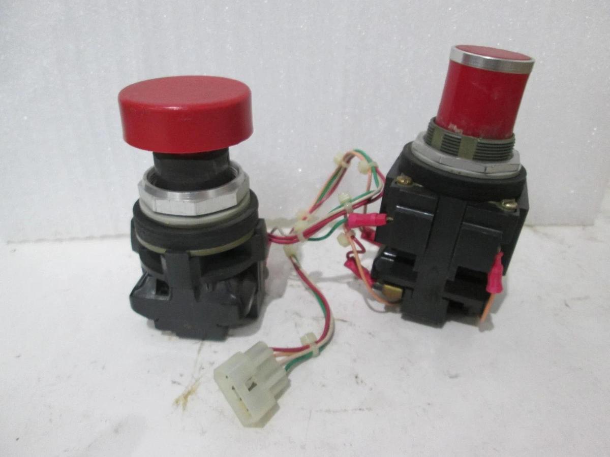 Used Microswitch Pushbutton Assy, PTH3101, Used