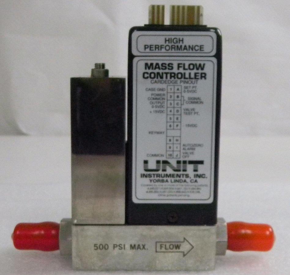 Used Unit UFC-1500A, Mass Flow Controller, Gas- SiH2Cl2, Range- 150 SCCM, 1/4" M I/O