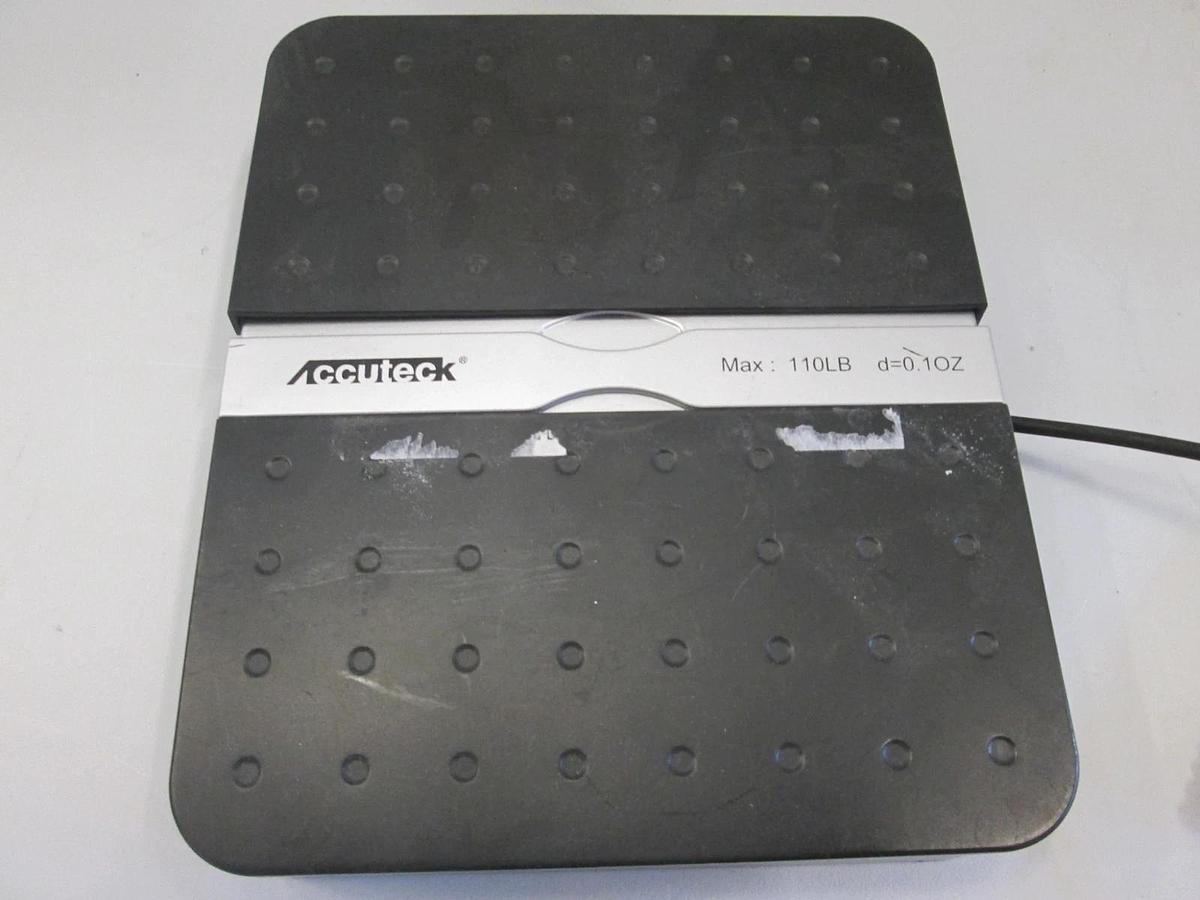 Used Accuteck W-8580-110B, Digital Postal Scale, Battery Operated, Used