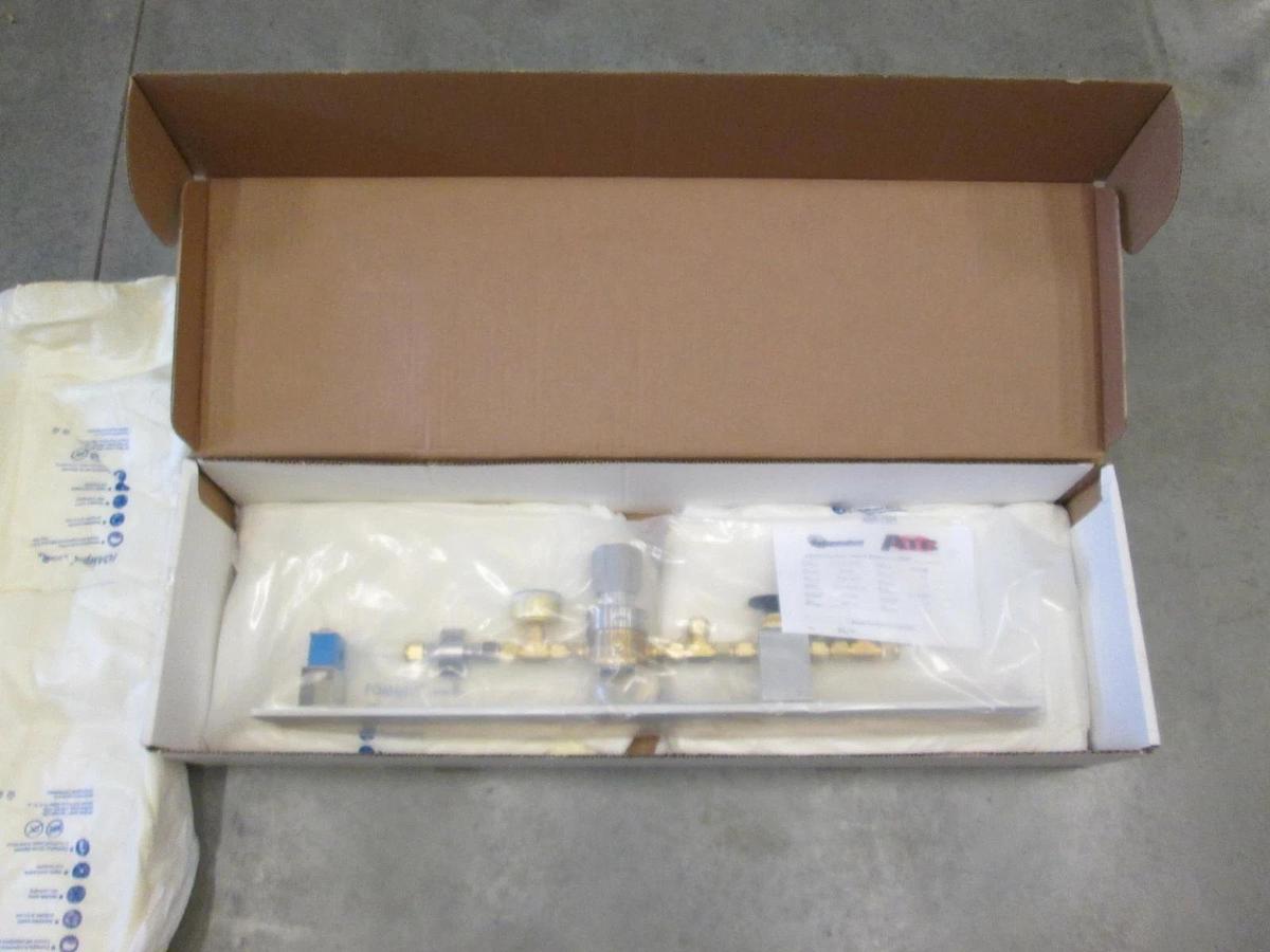 Aztech Controls CDA/N2 valve regulator gage filter Gas Stick, NVT-910-00258, New