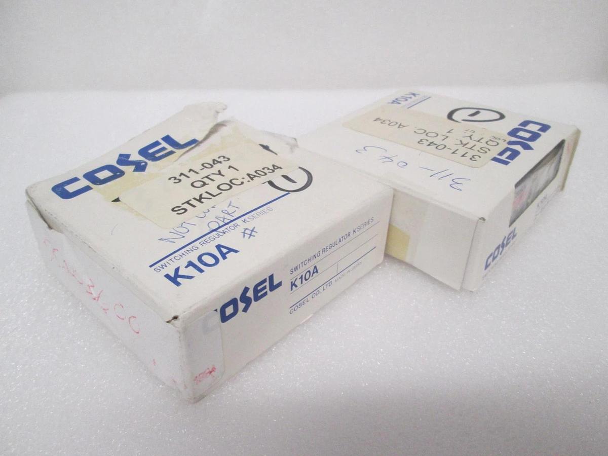 Cosel, K10AU015, Power Supply, New, Lot of 2