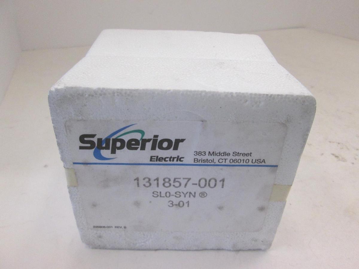Used Superior Electric, Slo-Syn Synchronous Step Motor, 131857-001, New