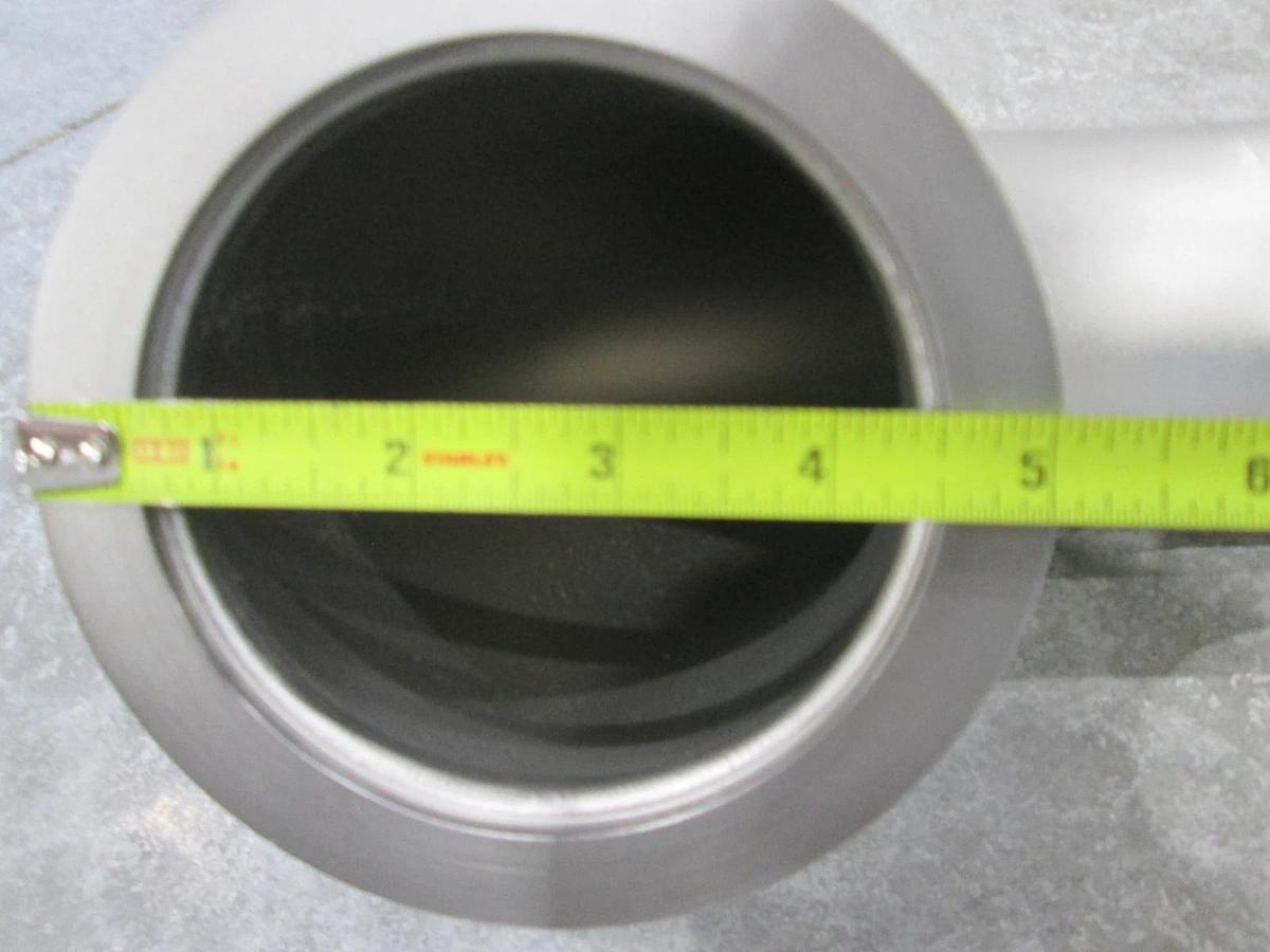 Used AMAT, 32", 90 Degree Elbow Gas Line Assy w/ 3 Ports, Used
