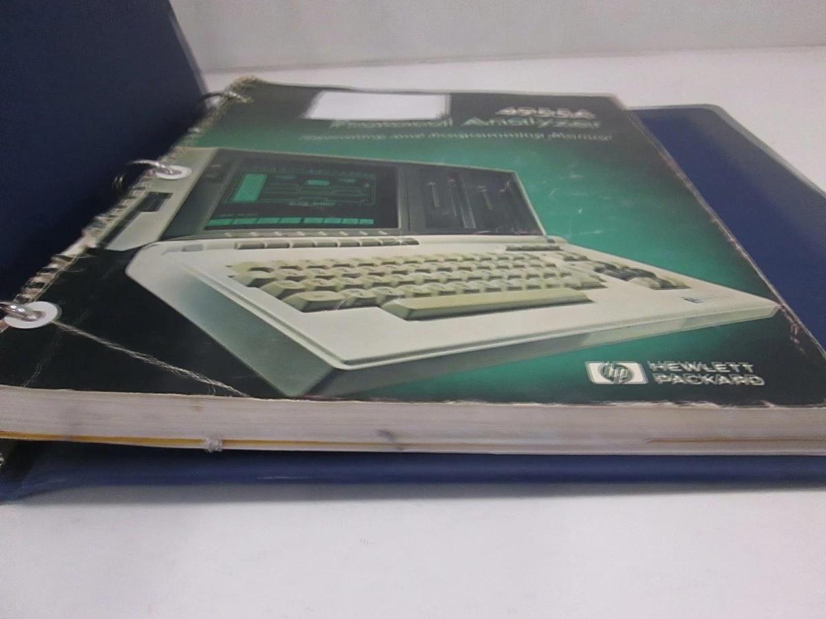 Used HP 4955A Protocol Analyzer Operating and Programming Manual, Used